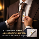 Prendedor de Partituras Flauta Par - Tonalidade Prateada
