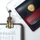 Prendedores de partitura (par) - Modelo Violino - Ouro Envelhecido