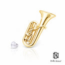 Broche Botom Tuba - Flash de Ouro