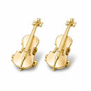 Prendedores de Partituras Violoncelo Par - Flash de Ouro