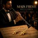 Prendedor de Partituras Clarinete o Par - Flash de Ouro