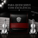 Prendedor de Partituras Violino Par - Tonalidade Prateada