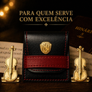 Prendedor Violino Premium (Par) – Elegância em Flash de Ouro