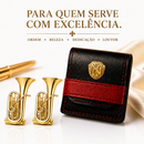 Prendedores de Partituras Tuba Par - Flash de Ouro