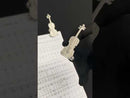 Prendedores Violino Premium (Par) – Elegância em Flash de Ouro